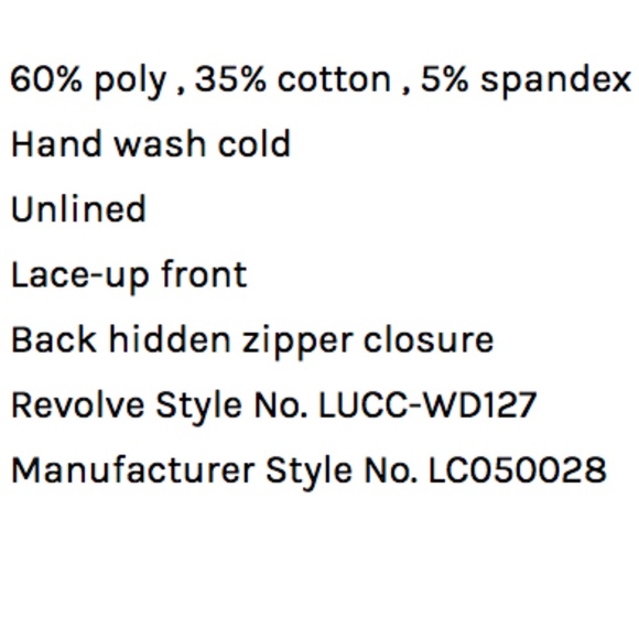 LUCCA COUTURE Lace Up Shift Dress - Picture 4 of 4